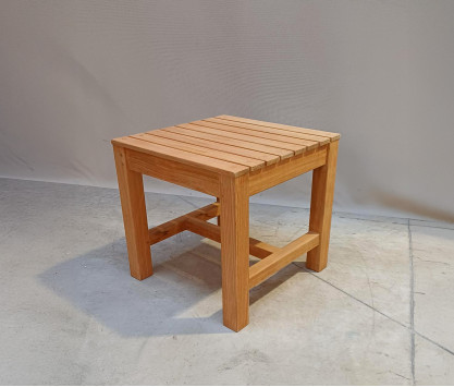 Tabouret en teck Wilson - MODELE EXPO