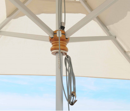 Parasol carré 2 x 2 m