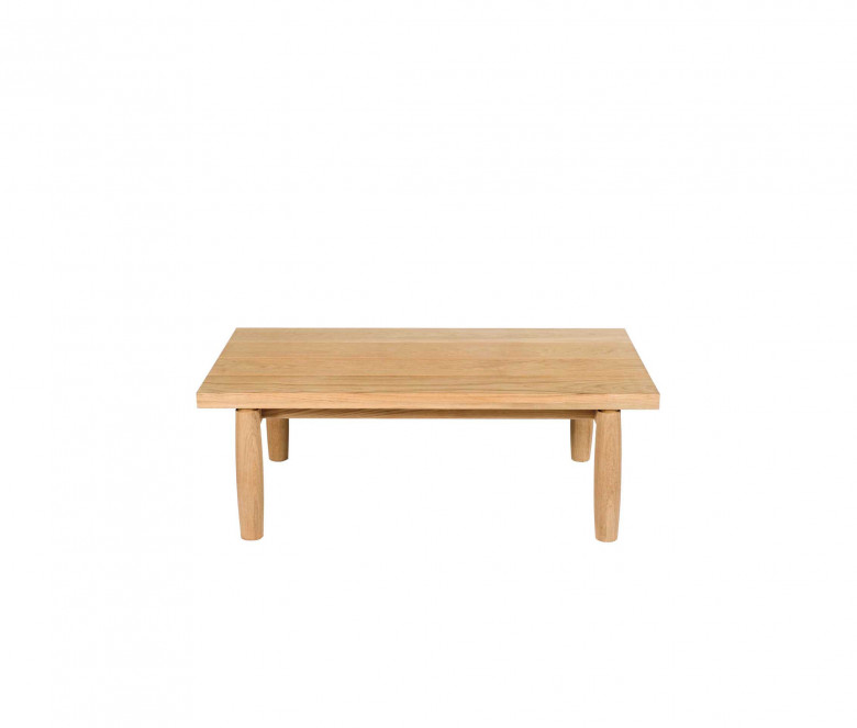 Table basse rectangulaire en teck