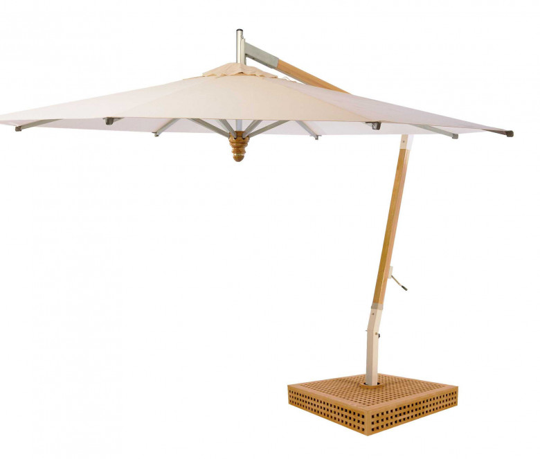 Parasol déporté rond Ø 4 m- Colibri