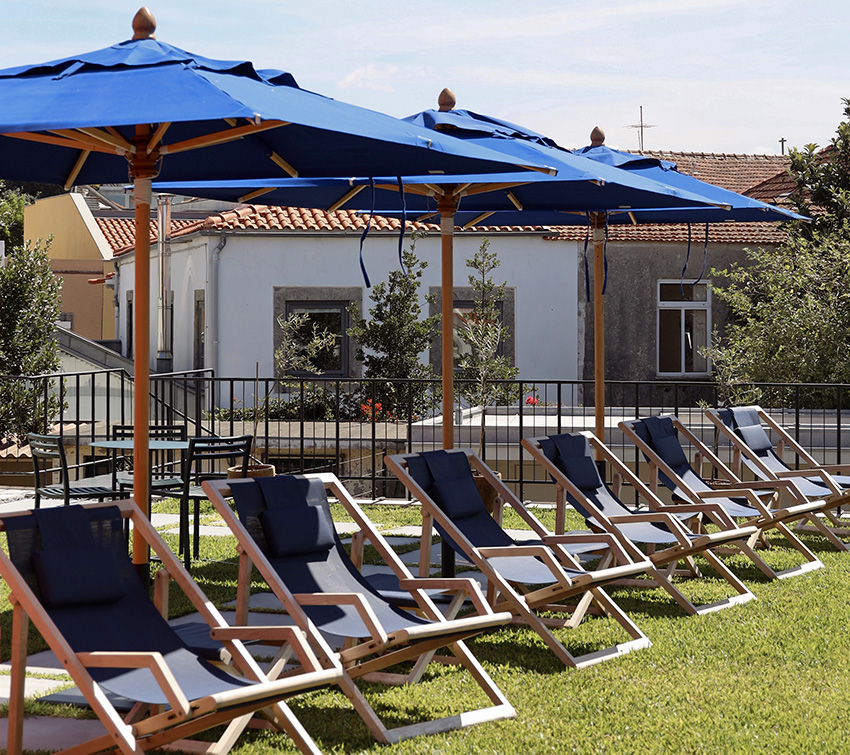 Les parasols Roma à l'honneur