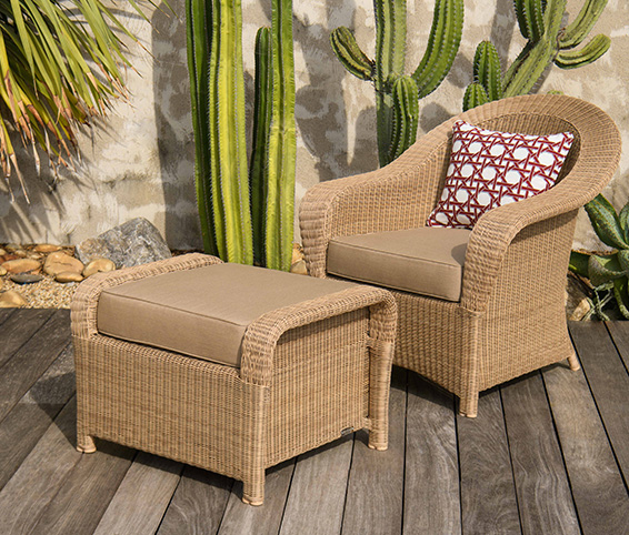 Housse de protection repose-pieds Colonial