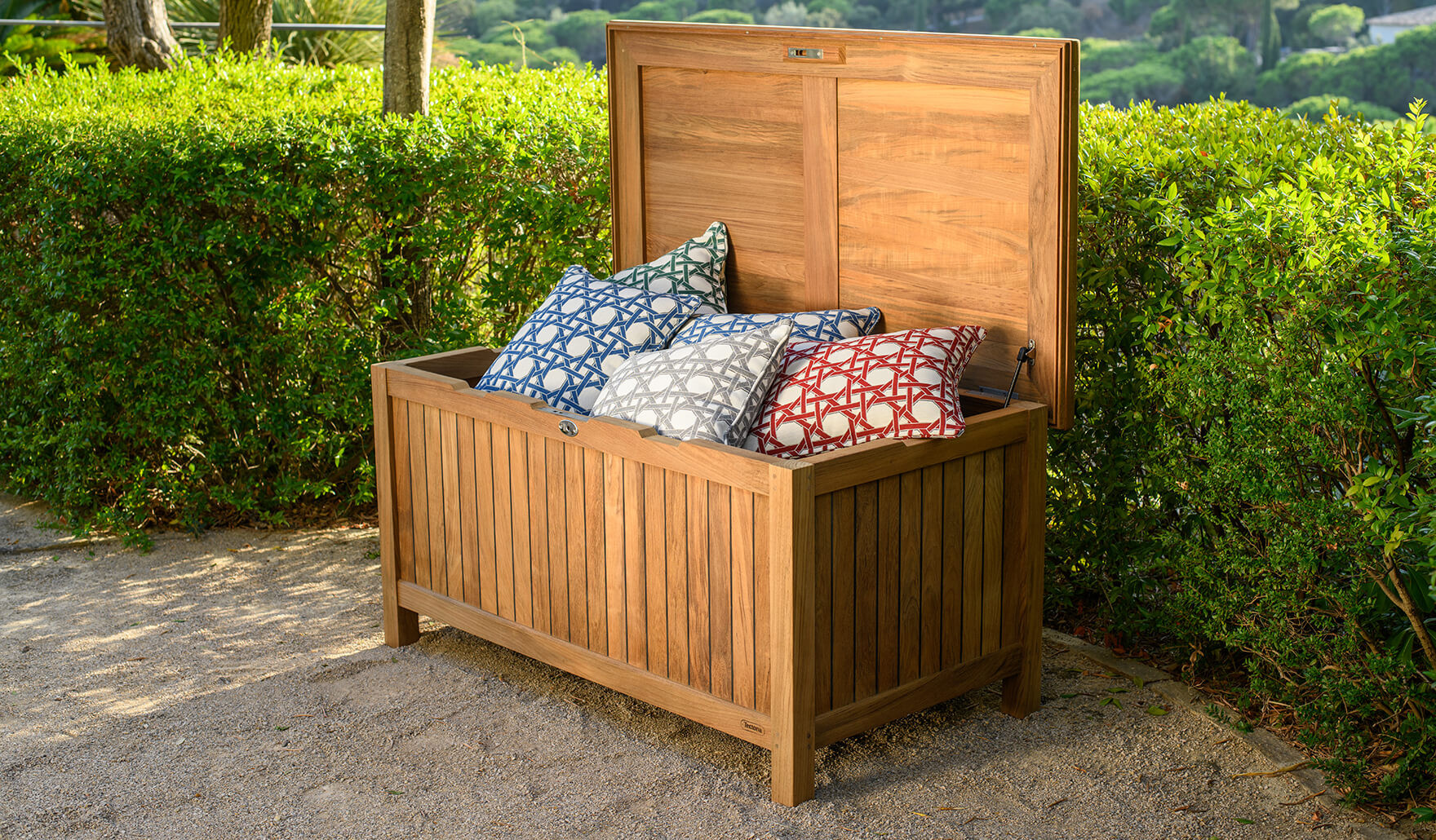 Armoire de Rangement en Bois Massif pour l'Extérieur, Boîte de