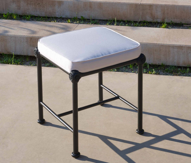 Tabouret 1800 aluminium 