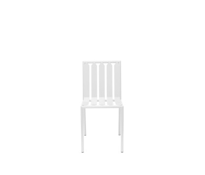 Sedia in alluminio - Bianco