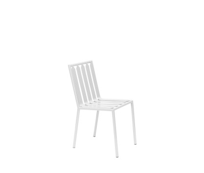 Sedia in alluminio - Bianco