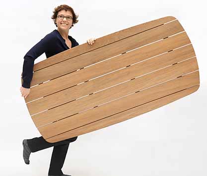 Constance Guisset con la collezione Chelsea